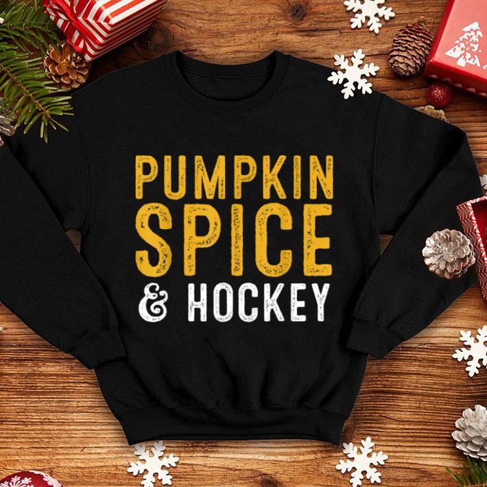 Official Pumpkin Spice Latte Hockey Funny Halloween Costume shirt