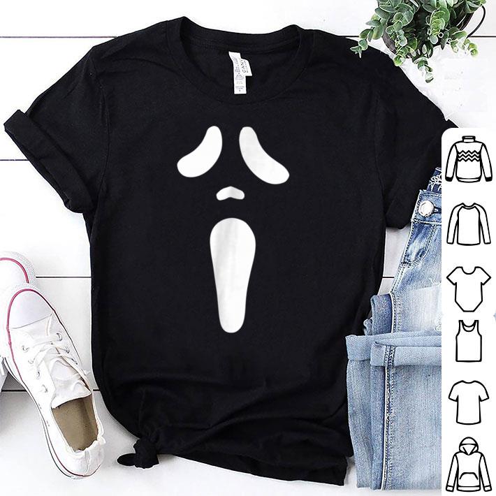 Top Ghostface Screaming Novelty Halloween Ghost Face shirt 6