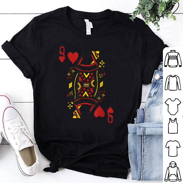 Original Queen of Hearts Playing Card Poker Card Costume shirt 7