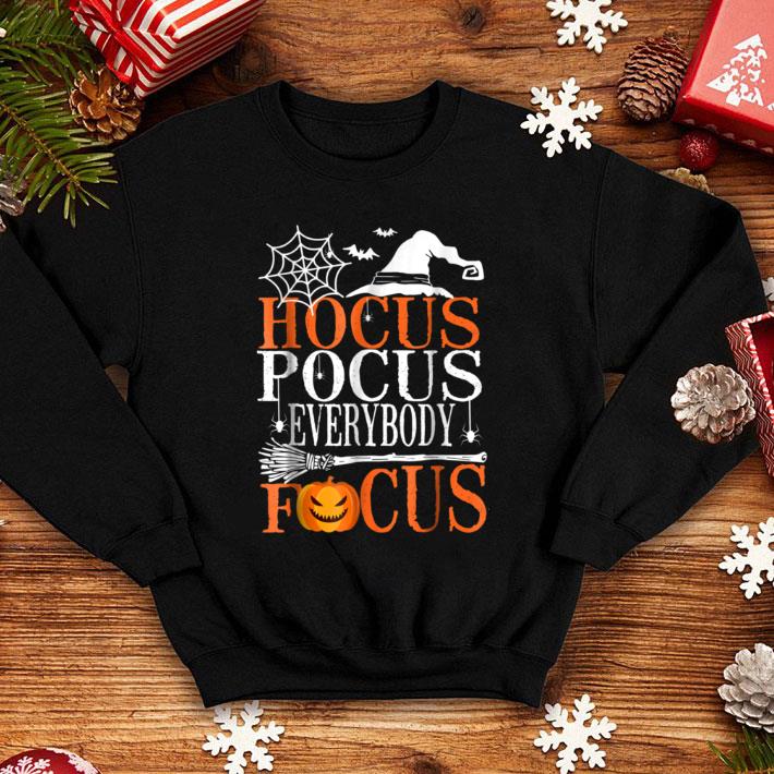 Pretty Hocus Pocus Everybody Focus Funny Halloween Costume shirt