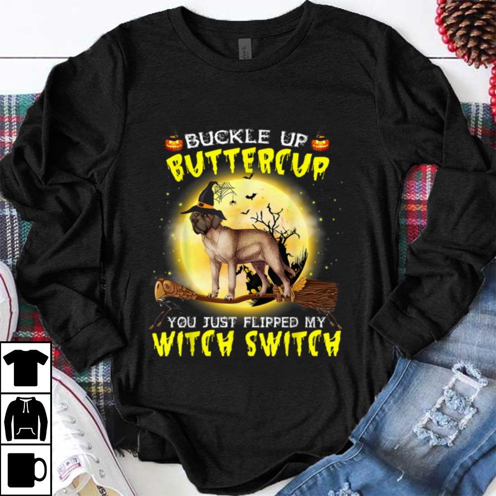 Pretty Buckle Up Buttercup Mastiff Dog Halloween shirt 7