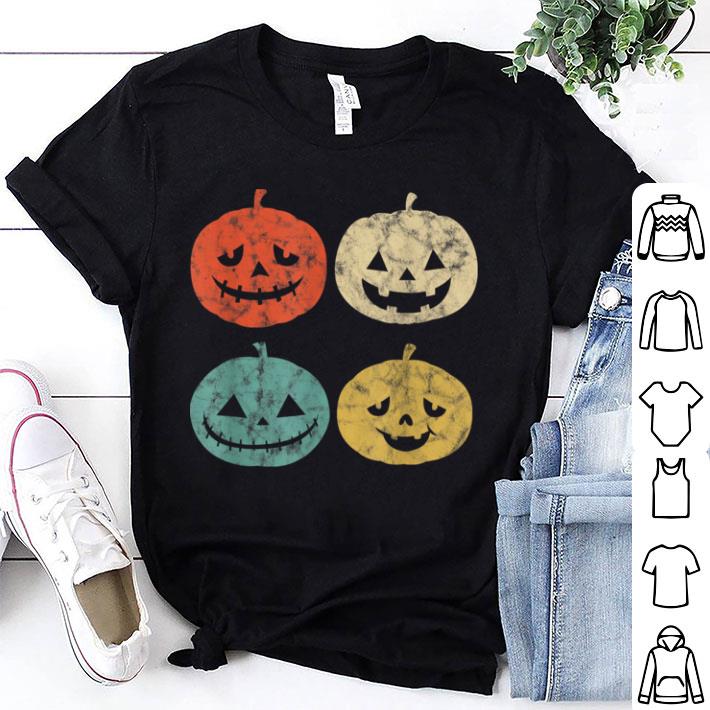 Original Vintage Pumpkin Funny Pumpkin Halloween shirt 7