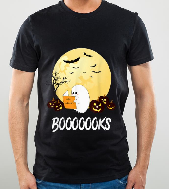 Nice Booooooks Boo Read Books Halloween shirt