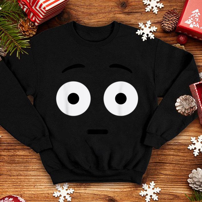 Hot Flushed Face Embarrassed Emojis Emoticon Halloween Costume shirt