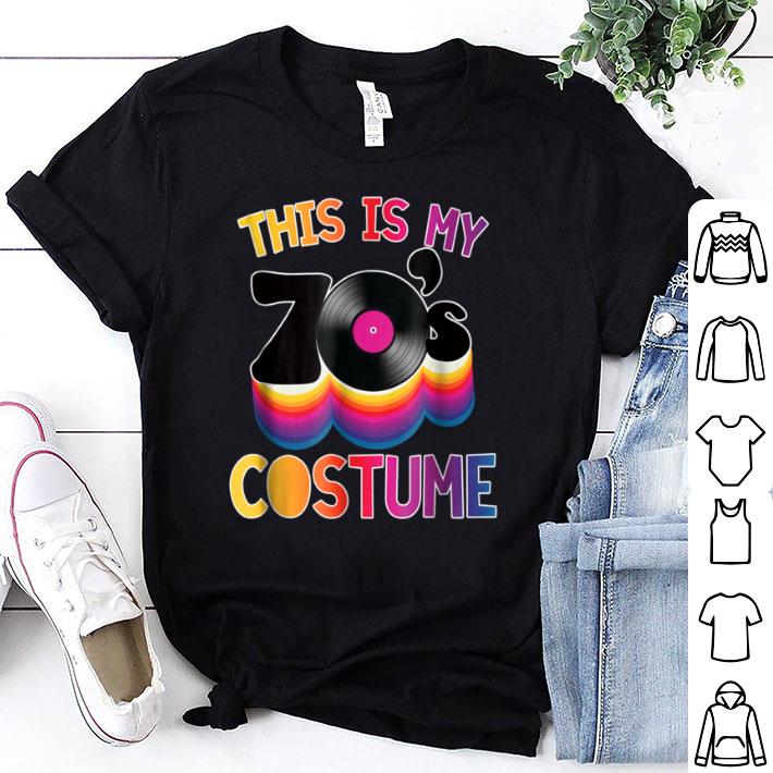 Pretty This is My 70s Costume Neon 70's Groovy Halloween shirt 7