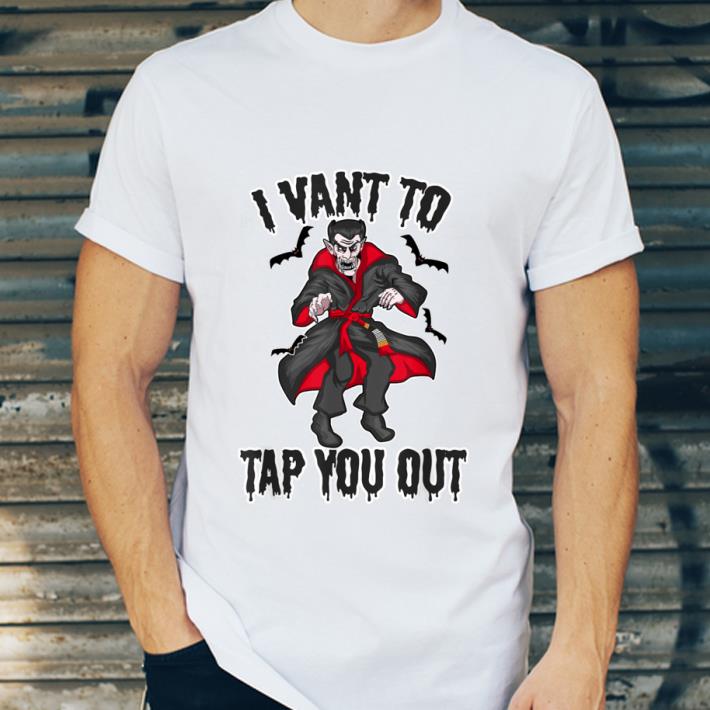 Pretty Halloween Jiu Jitsu Vampire Tap BJJ Halloween shirt