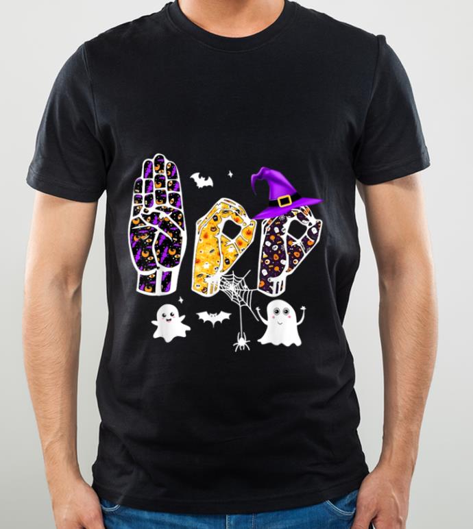 Premium Boo ASL Halloween costume, Deaf Pride Halloween lover shirt 10 Premium Boo ASL Halloween costume, Deaf Pride Halloween lover shirt