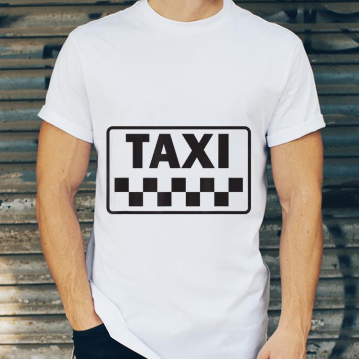 Official Taxi Costume Halloween Yellow New York Cab shirt