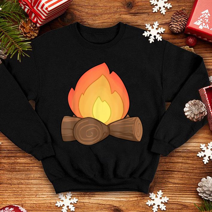 Hot Fire Smores and Firefighter Group Halloween Costume shirt
