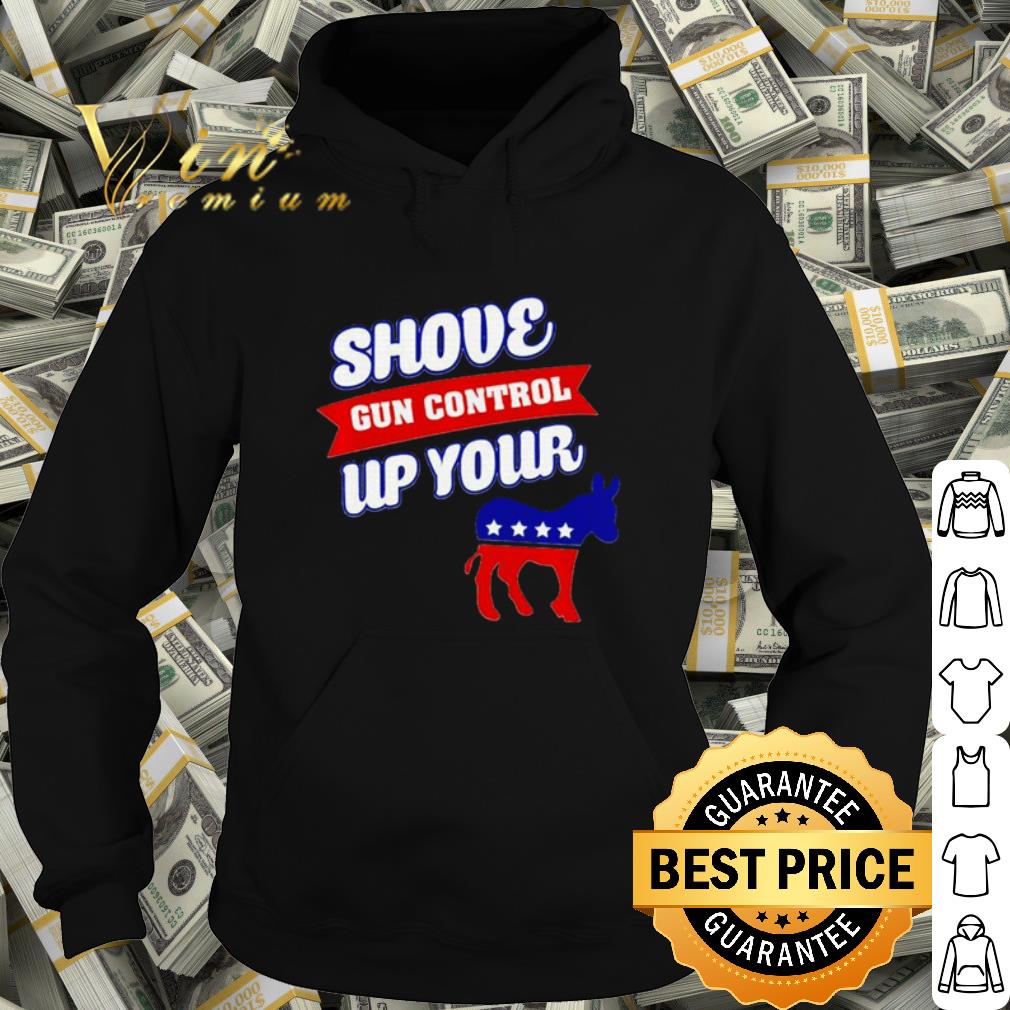 Official Shove gun control up your cow shirt