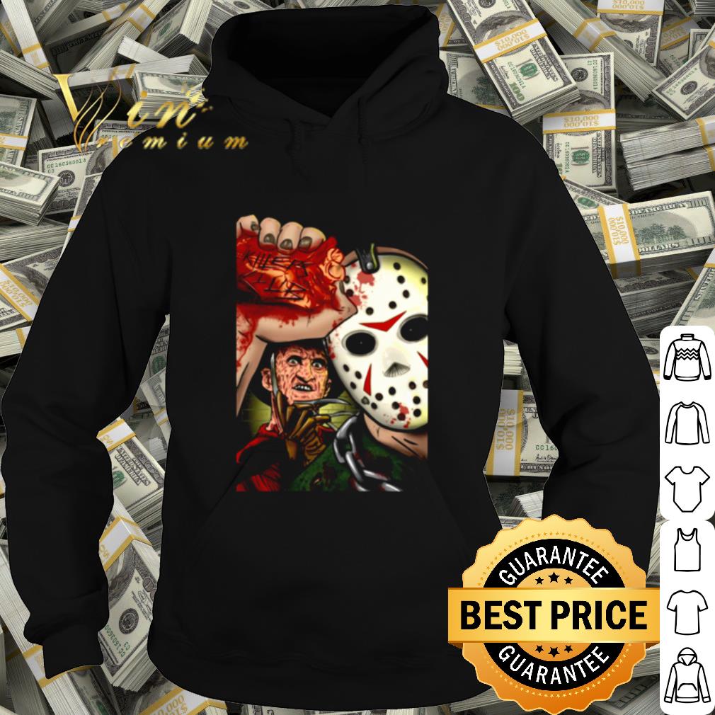 Jason Voorhees and Freddy Krueger killers shirt