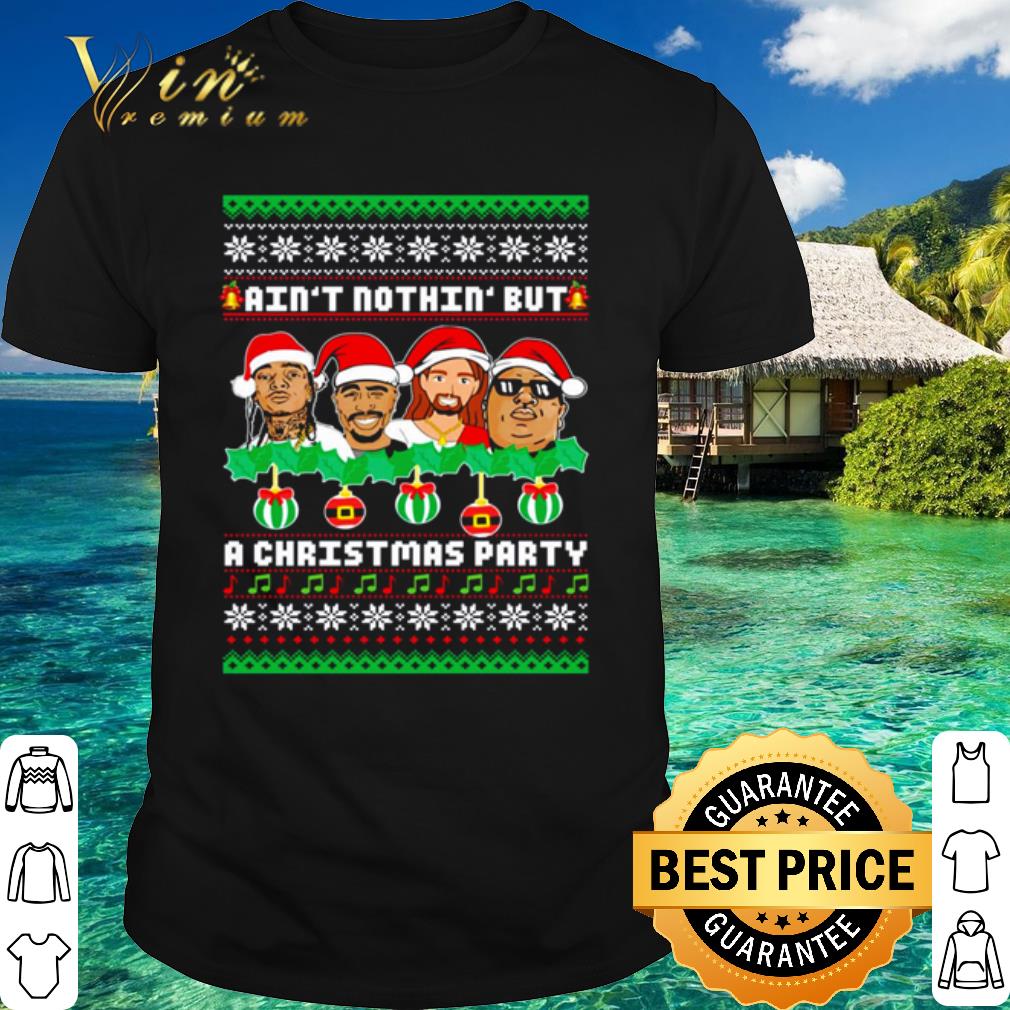 Official Rap Legends Ain't nothin' But A Christmas shirt 6