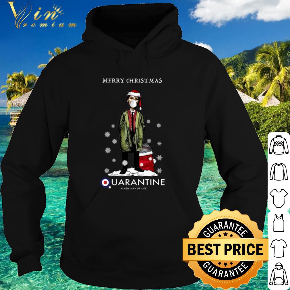 Official Merry christmas Quarantine a new way of life shirt