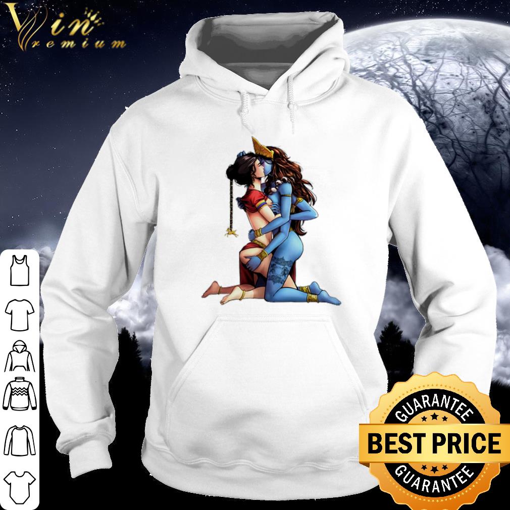 Best LGBT Hindu Goddess Kali and Sita Hinduism kissing shirt