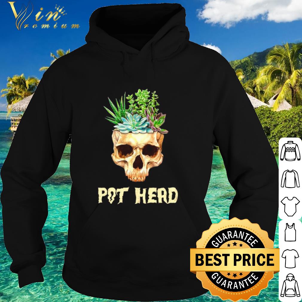 Official Skull Cactus pot head shirt