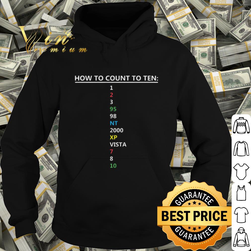 Premium How to count to ten Bill Gates shirt