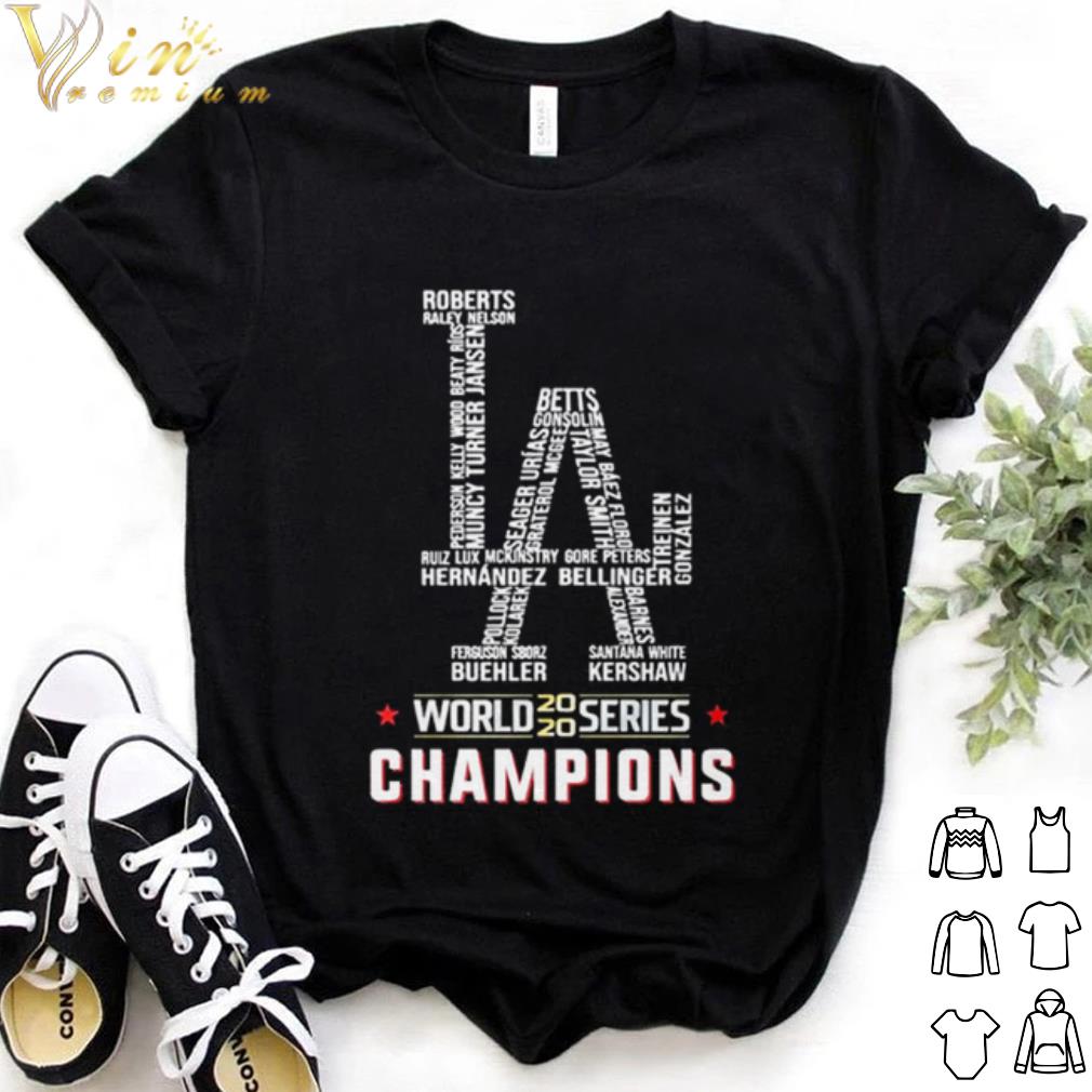 Best Los Angeles Dodgers world series champions 2020 shirt 6