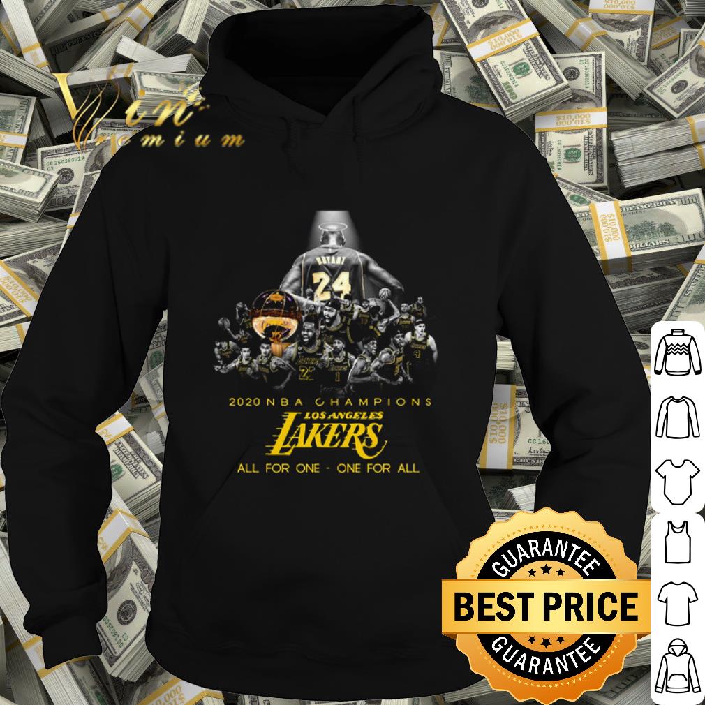 Official Kobe Bryant NBA Champions Los Angeles Lakers all for one one for all shirt 10 Official Kobe Bryant NBA Champions Los Angeles Lakers all for one one for all shirt