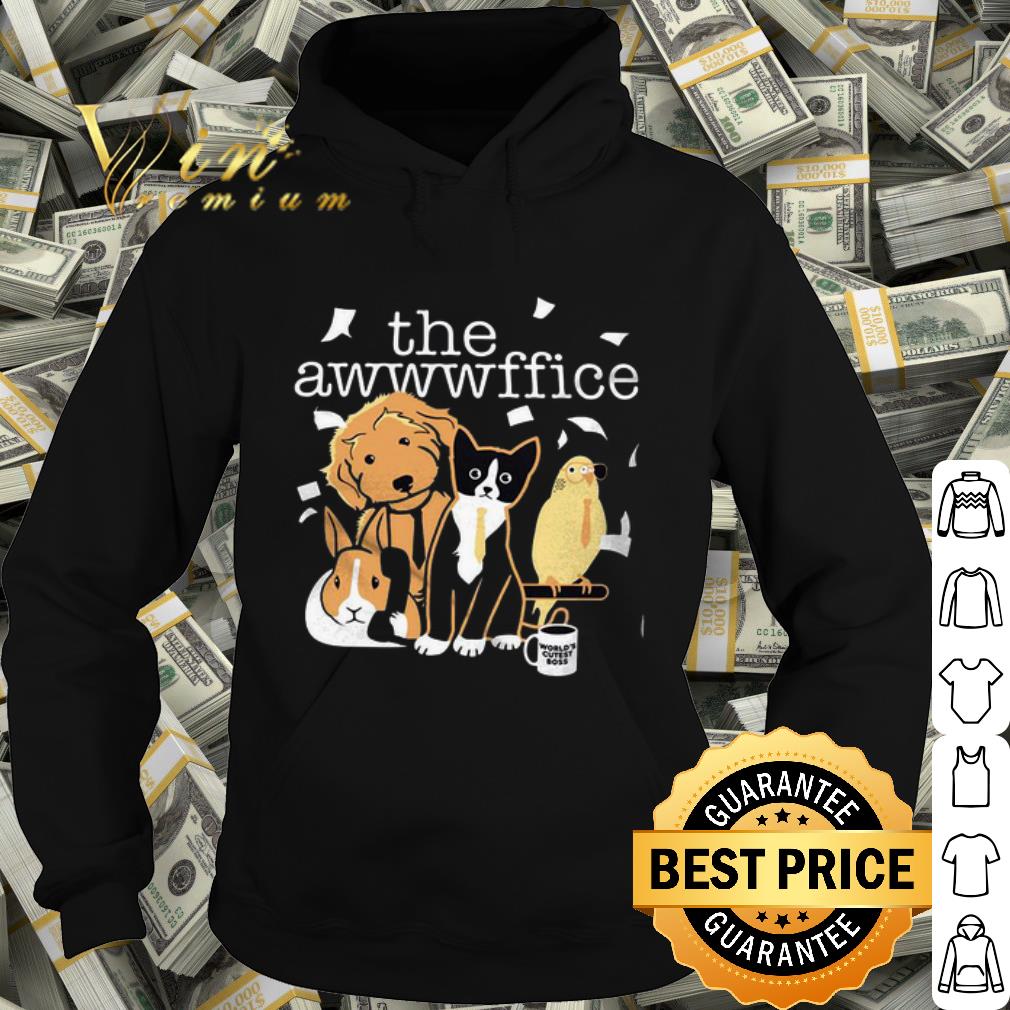 Official The awwwffice dog cat rabbit worlds cutest boss shirt 10 Official The awwwffice dog cat rabbit worlds cutest boss shirt
