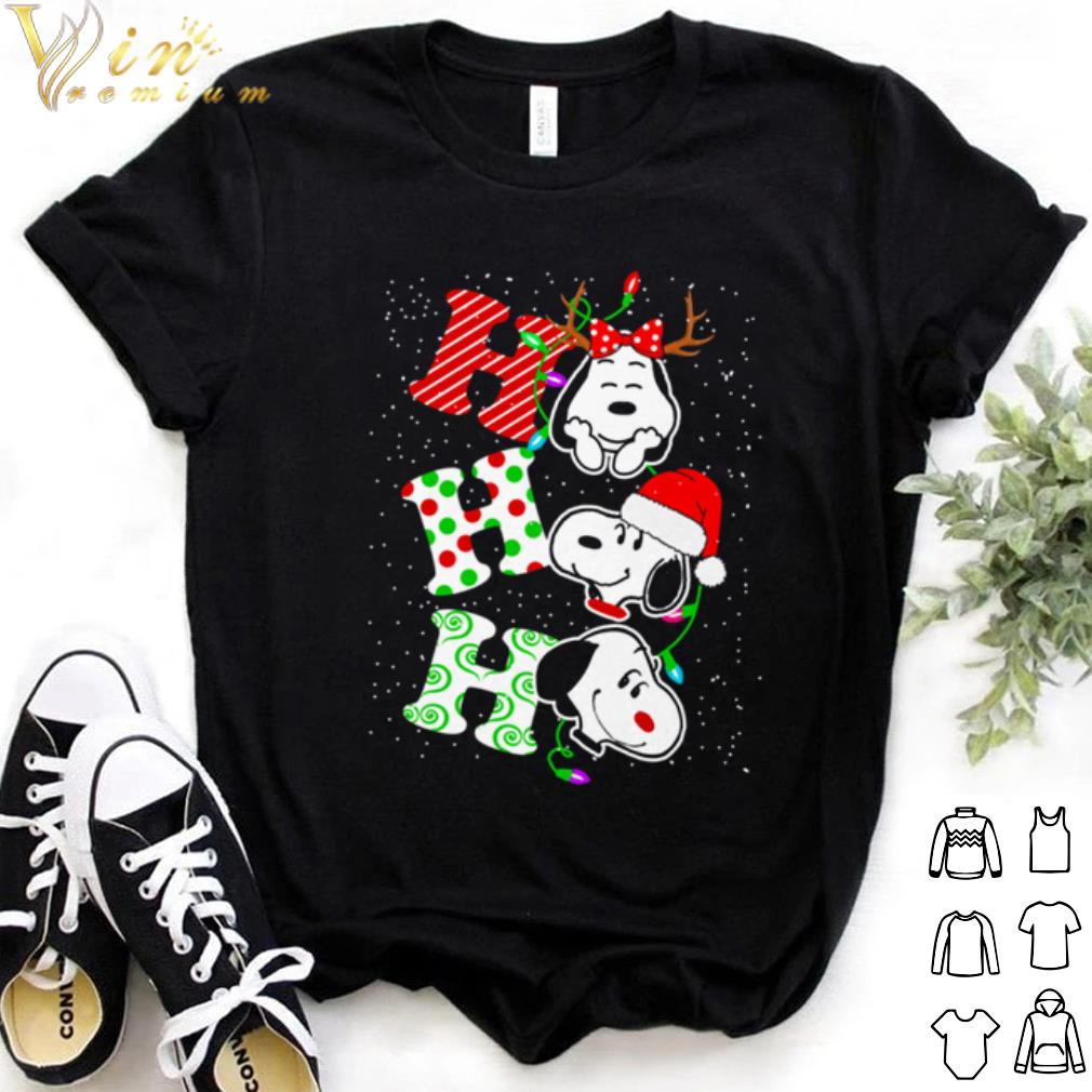 Official Snoopy Christmas ho ho ho shirt 6