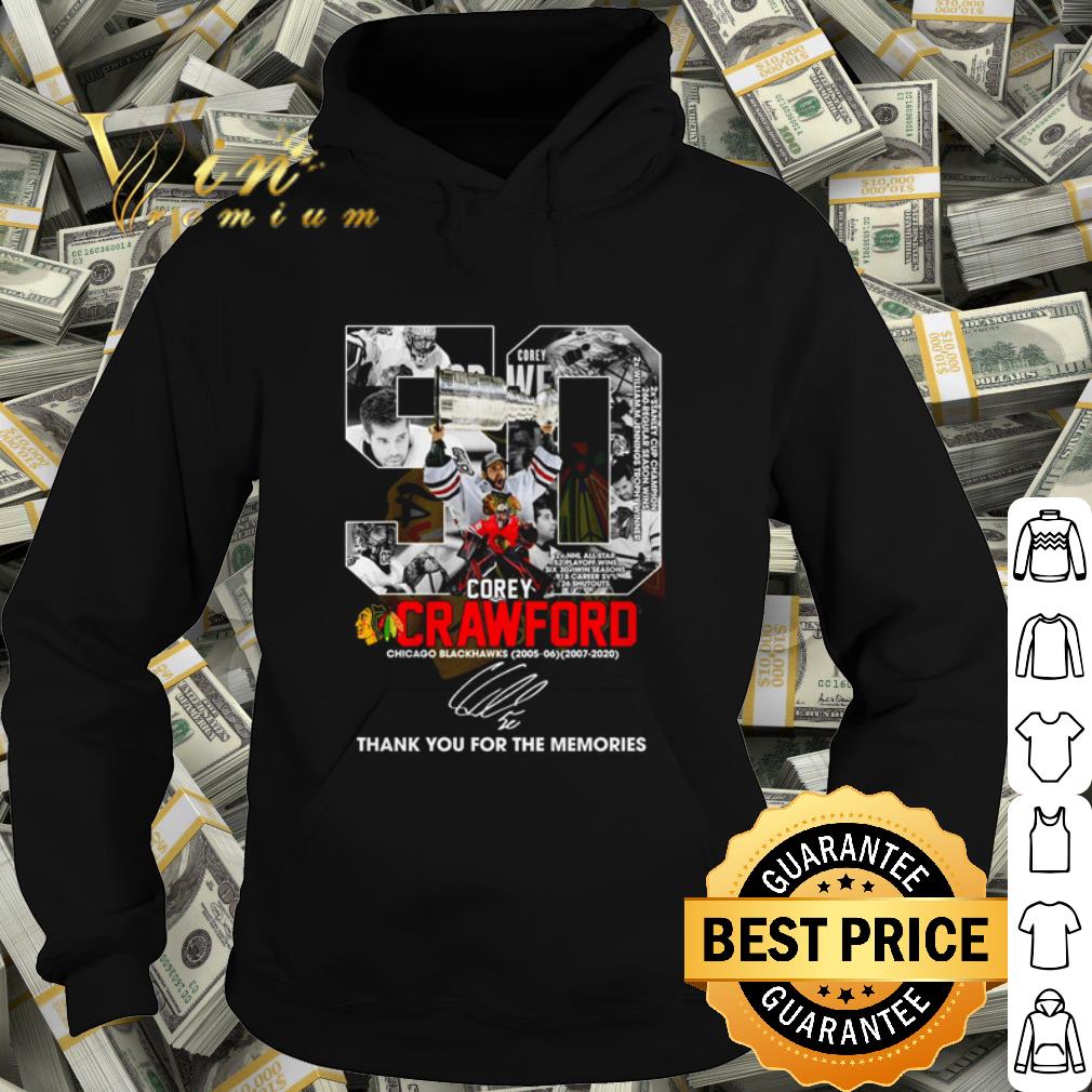 Best 50 Corey Crawford Chicago Blackhawks thank you for the memories shirt 10 Best 50 Corey Crawford Chicago Blackhawks thank you for the memories shirt