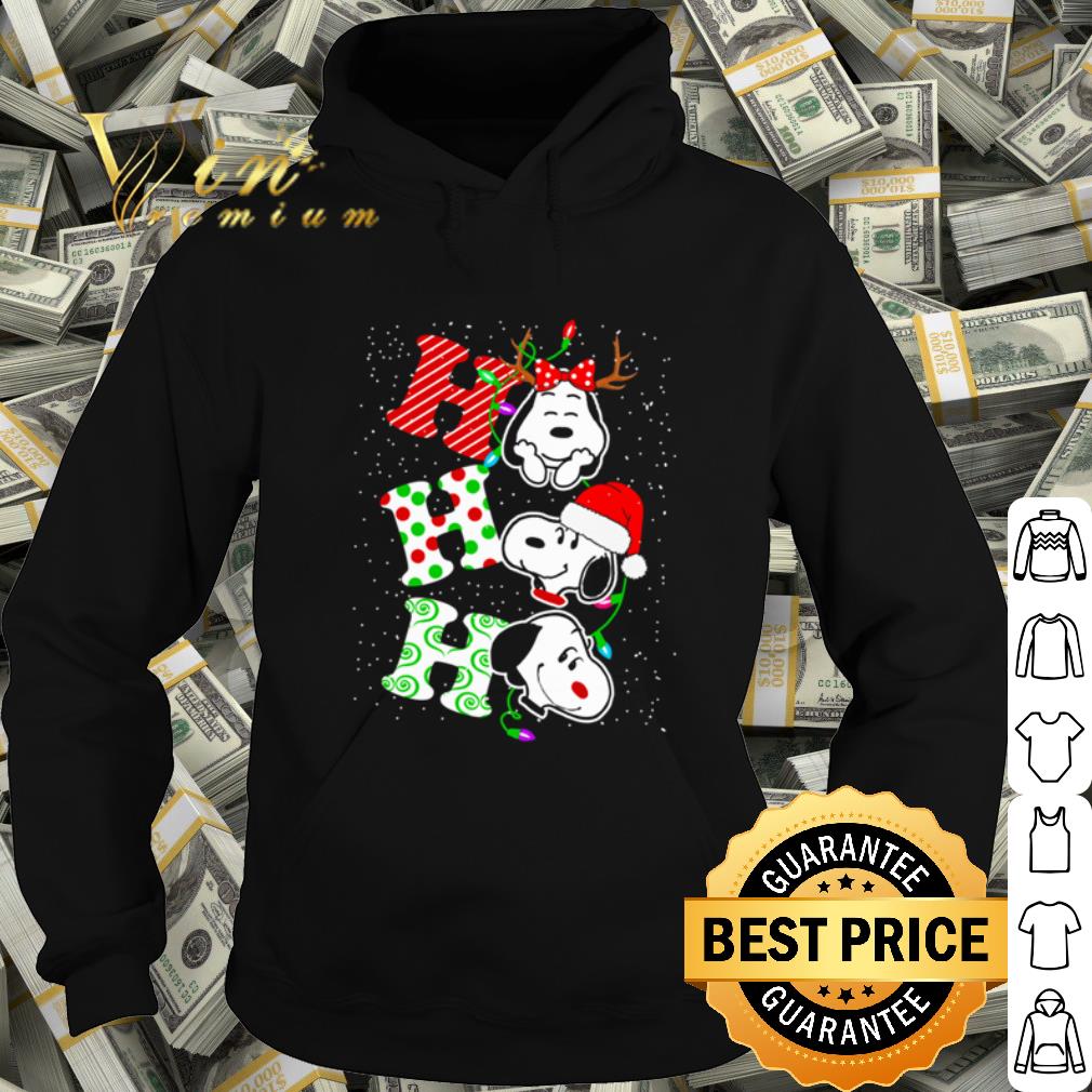 Official Snoopy Christmas ho ho ho shirt
