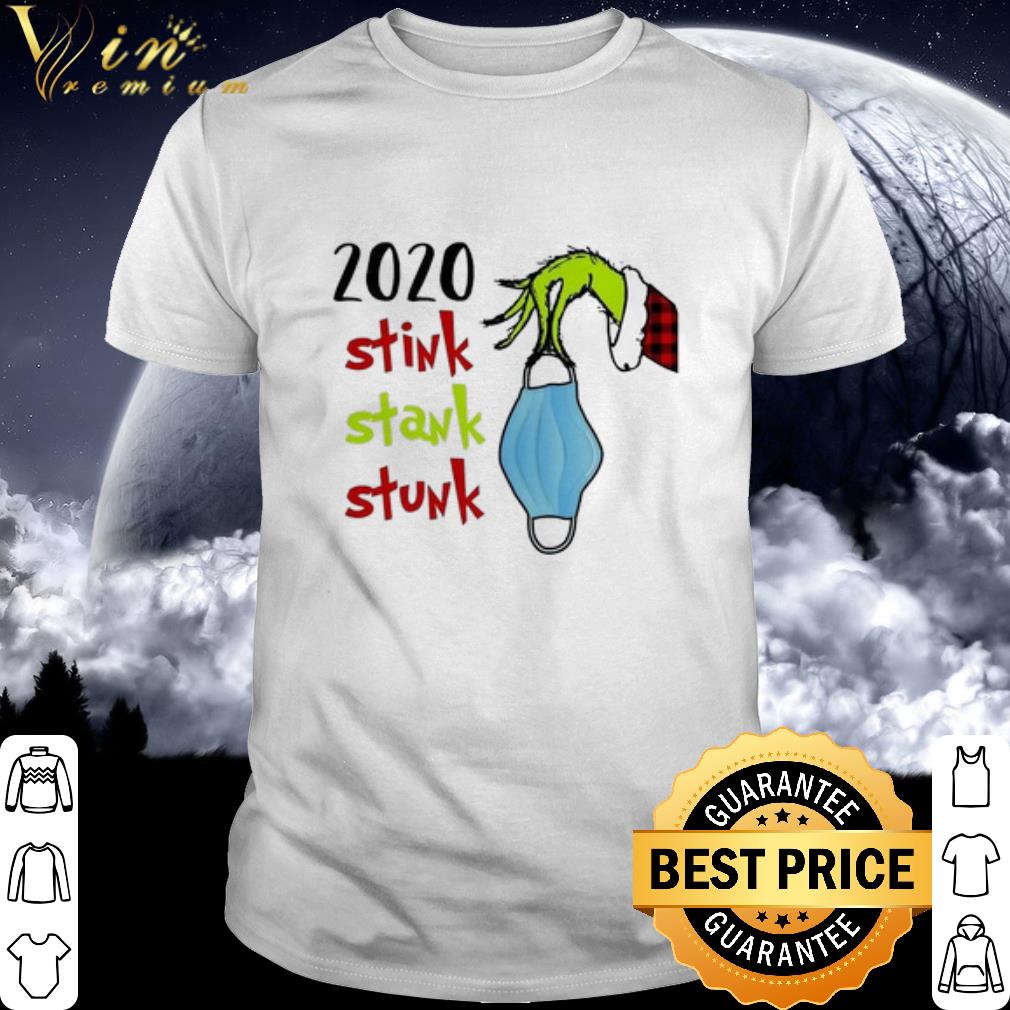 Top Grinch Christmas 2020 Stink Stank Stunk shirt 7