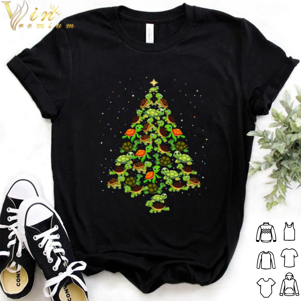 Turtle tree christmas shirt 6