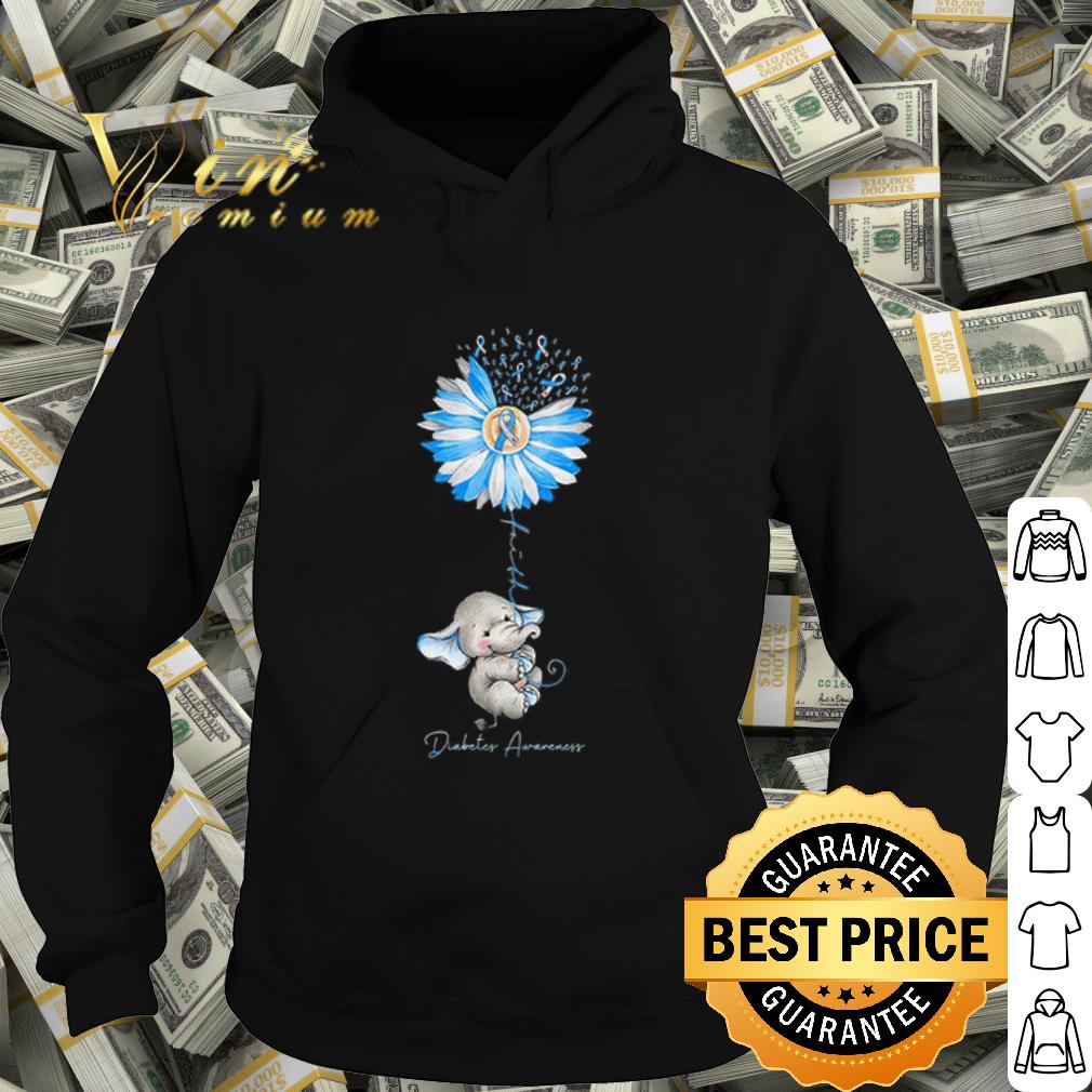 Original Baby Elephant Diabetes Awareness shirt