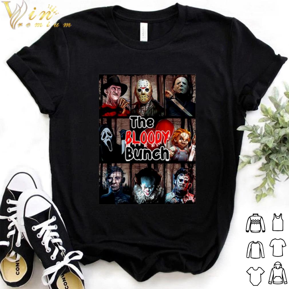 Premium The Bloody Bunch Horror Characters shirt 7