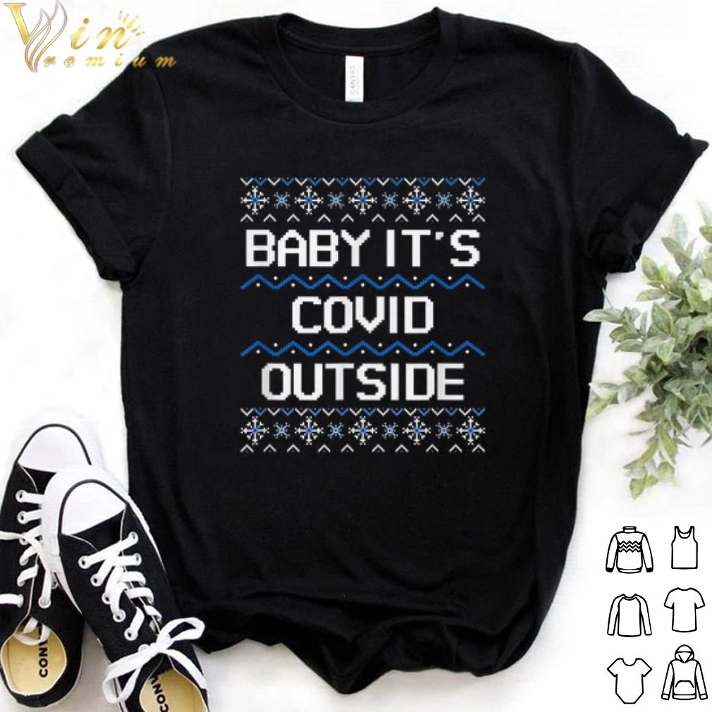 Premium Baby it's COVID Outside 2020 Christmas shirt 6