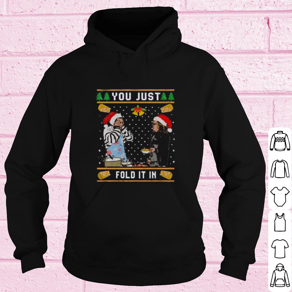 Nice Schitts Creek you just fold it in Christmas shirt