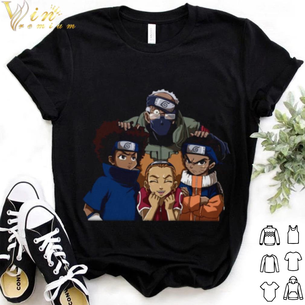 Official The Boondocks Team 7 in Naruto shirt 6