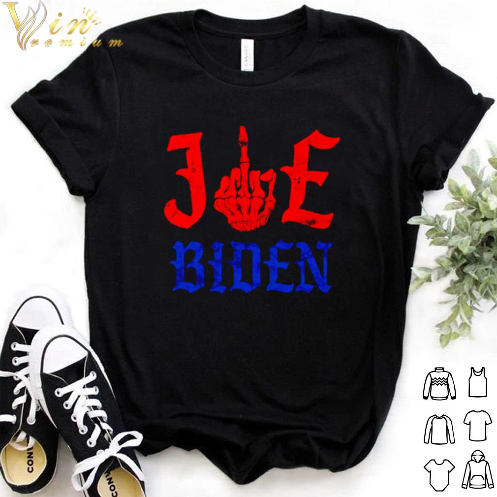 Best Skeleton fuck Joe Biden shirt 6