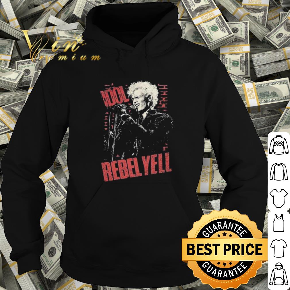 Top Billy idol rebel yell shirt