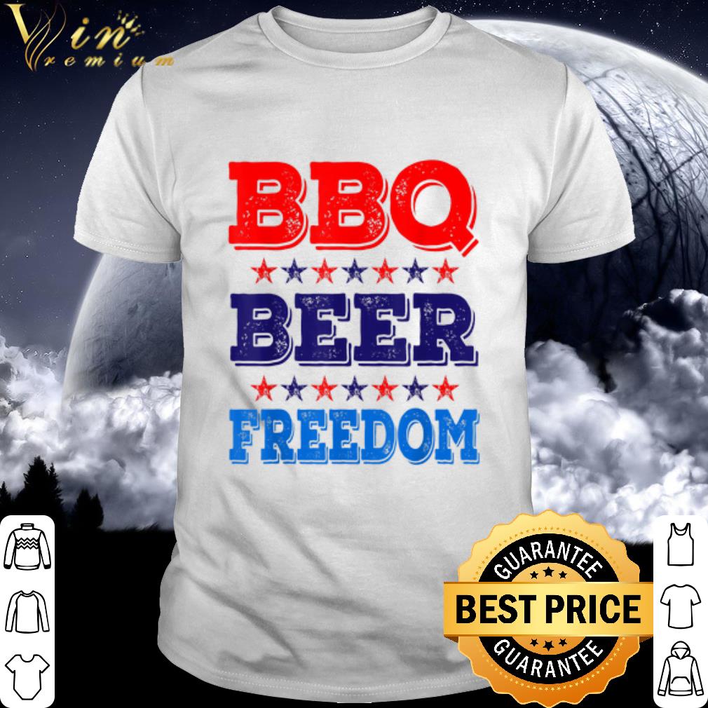 Best BBQ Beer Freedom America shirt 7