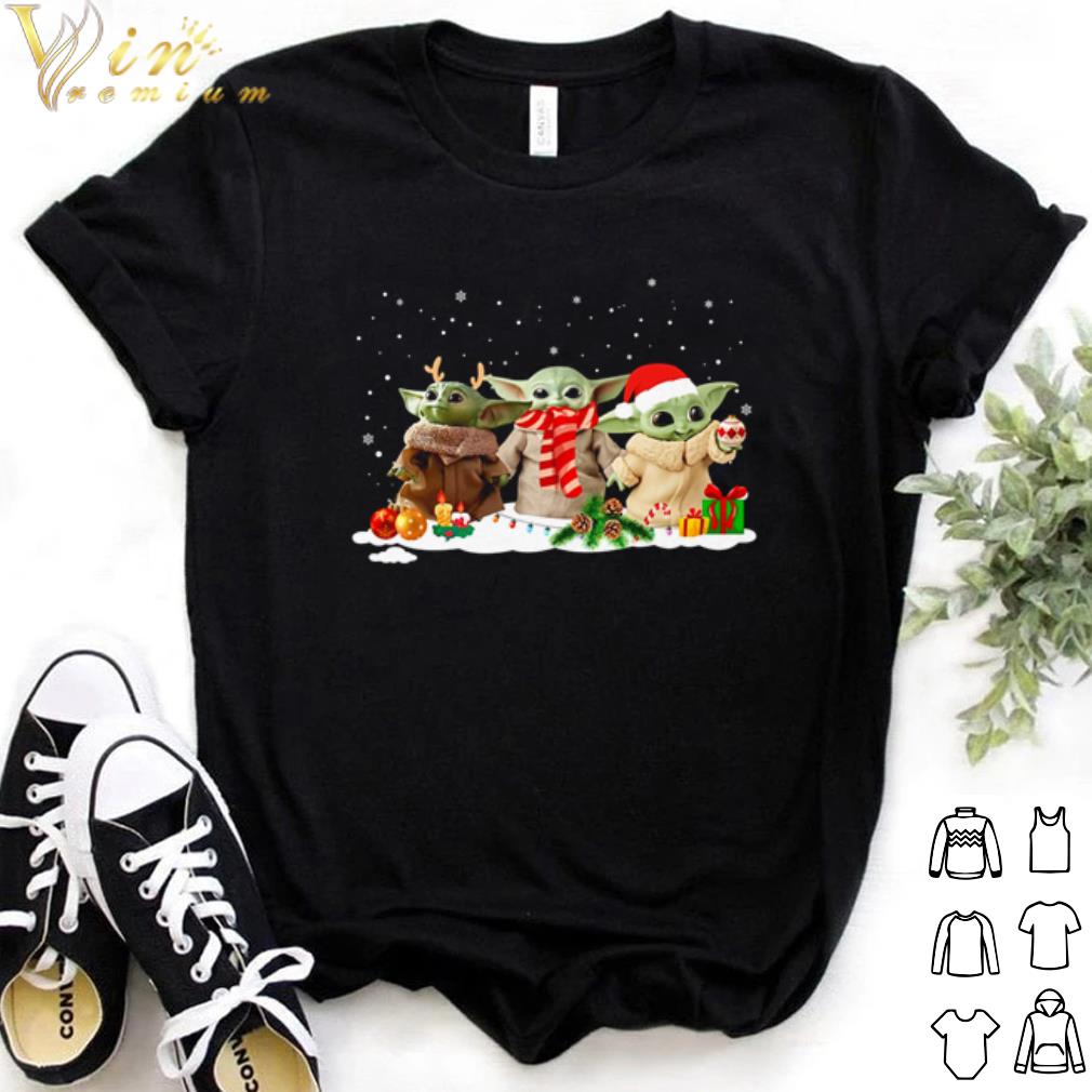 Best Baby Yoda merry Christmas shirt 6