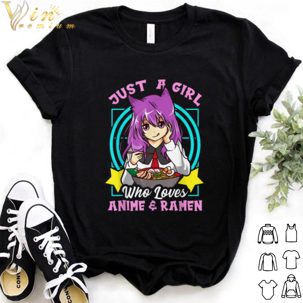 Top Just A Girl Who Loves Anime and Ramen shirt 6