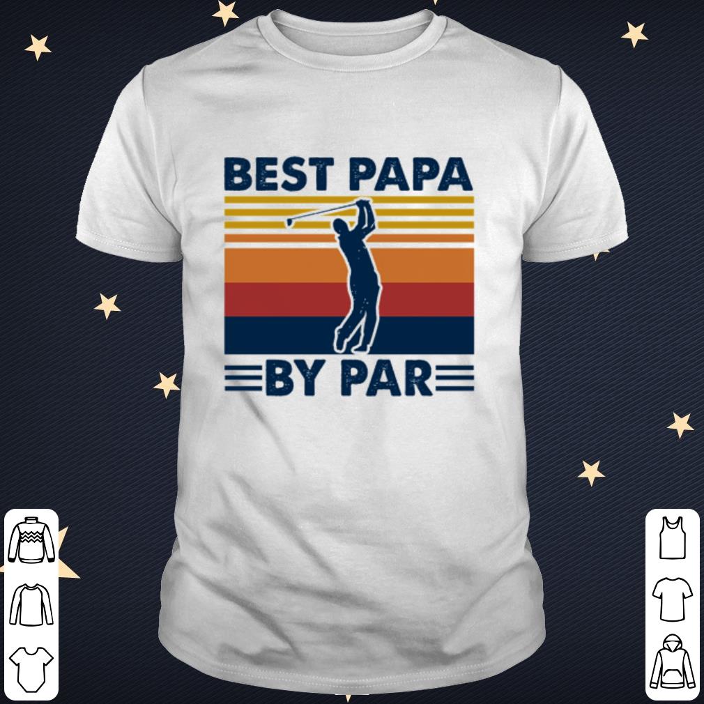 Pretty Golf best papa by par vintage shirt 6