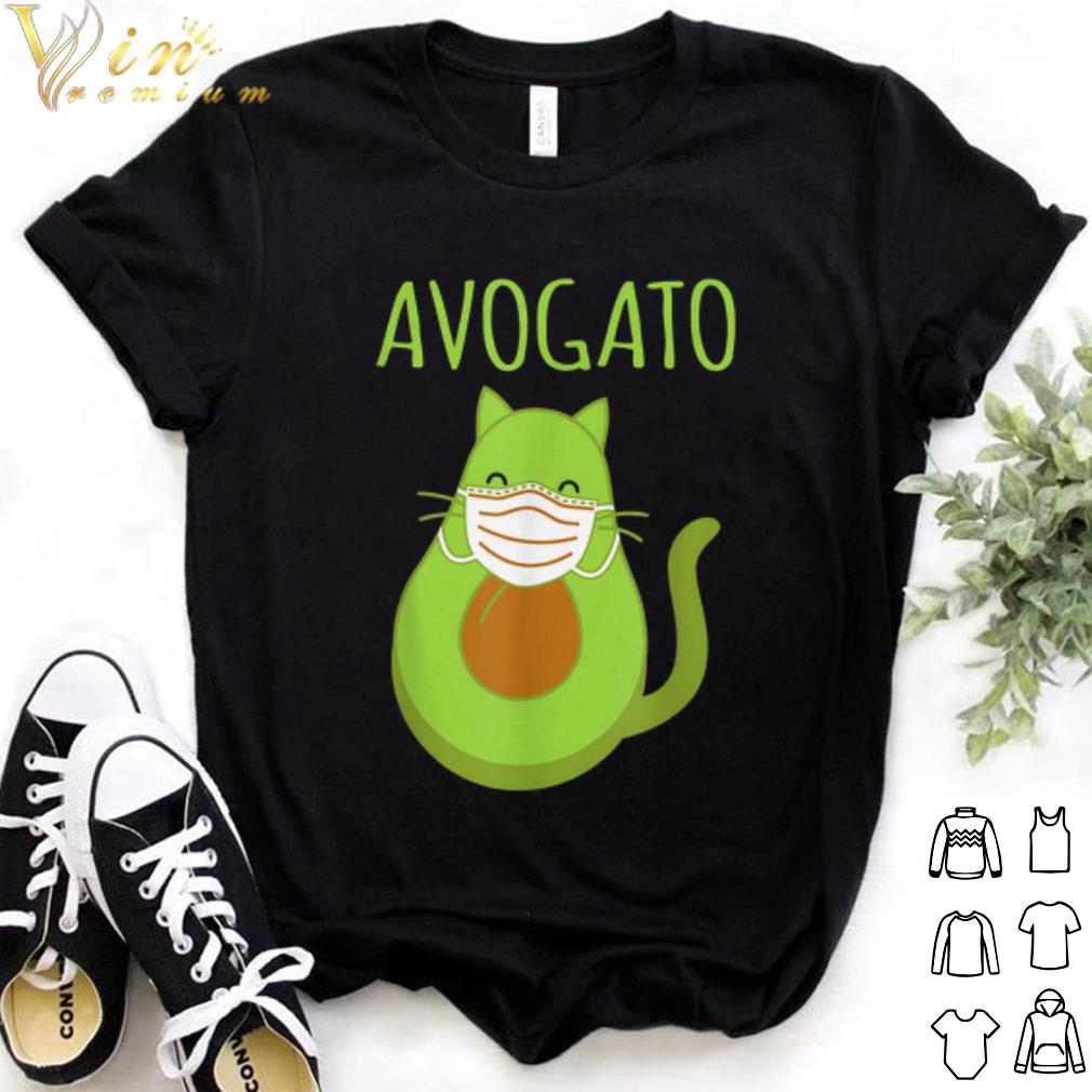 Best Avogato cat wearing a mask shirt 7