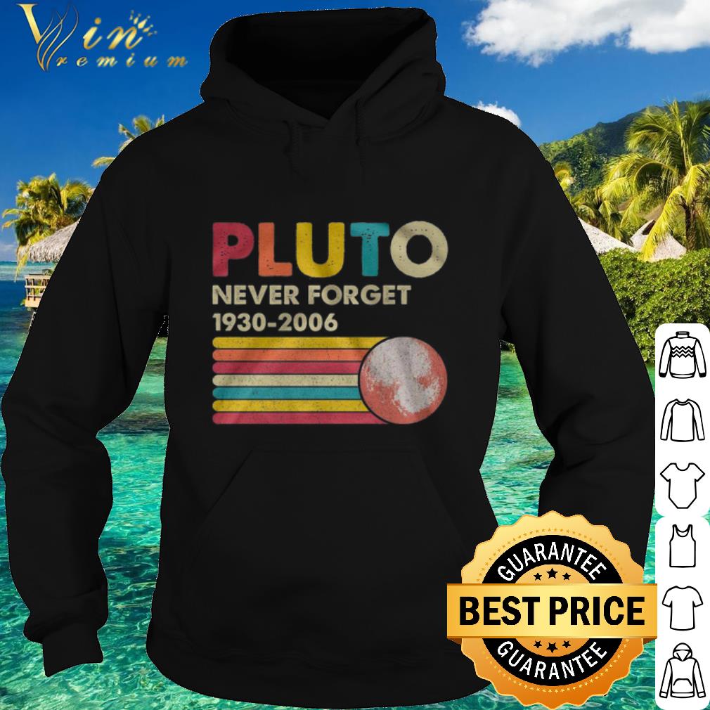 Pretty Pluto Never Forget 1930 2006 Vintage shirt