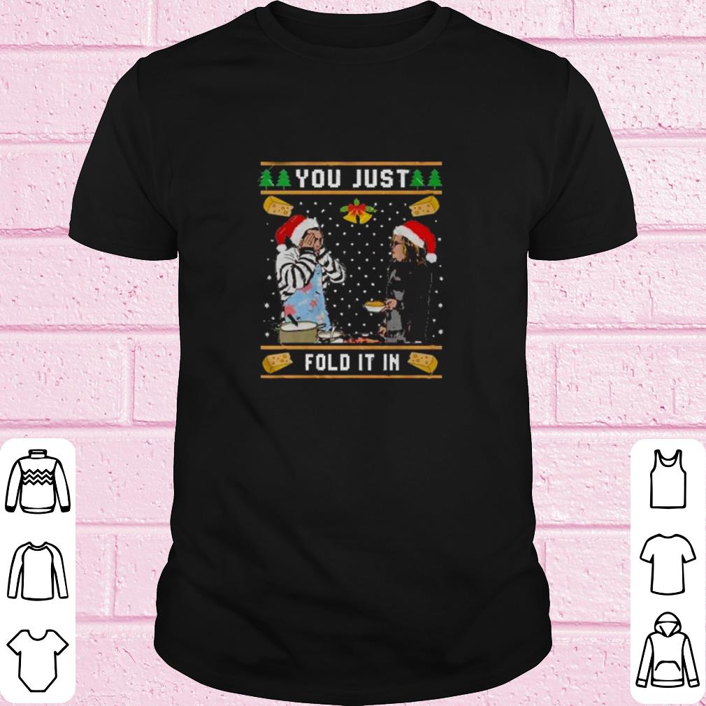 Nice Schitts Creek you just fold it in Christmas shirt 7