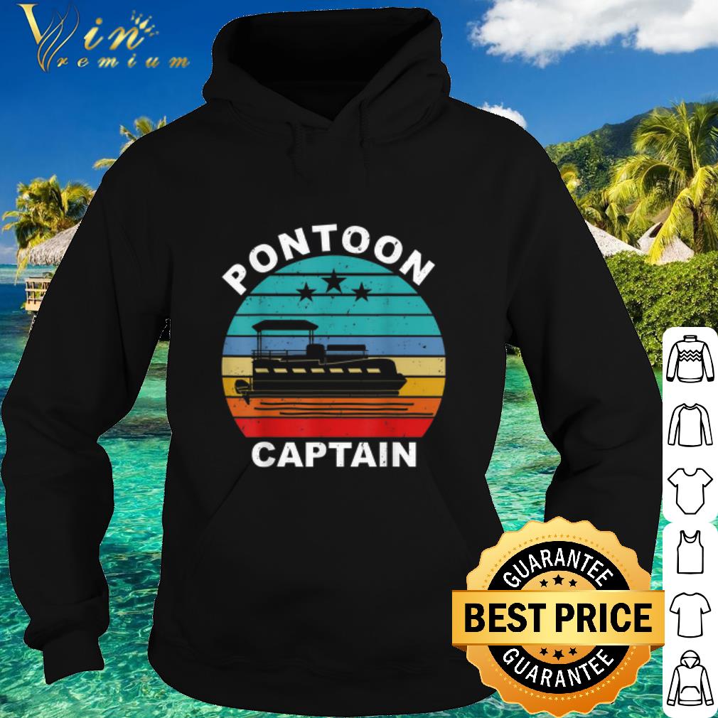 Pretty Pontoon Captain Vintage shirt
