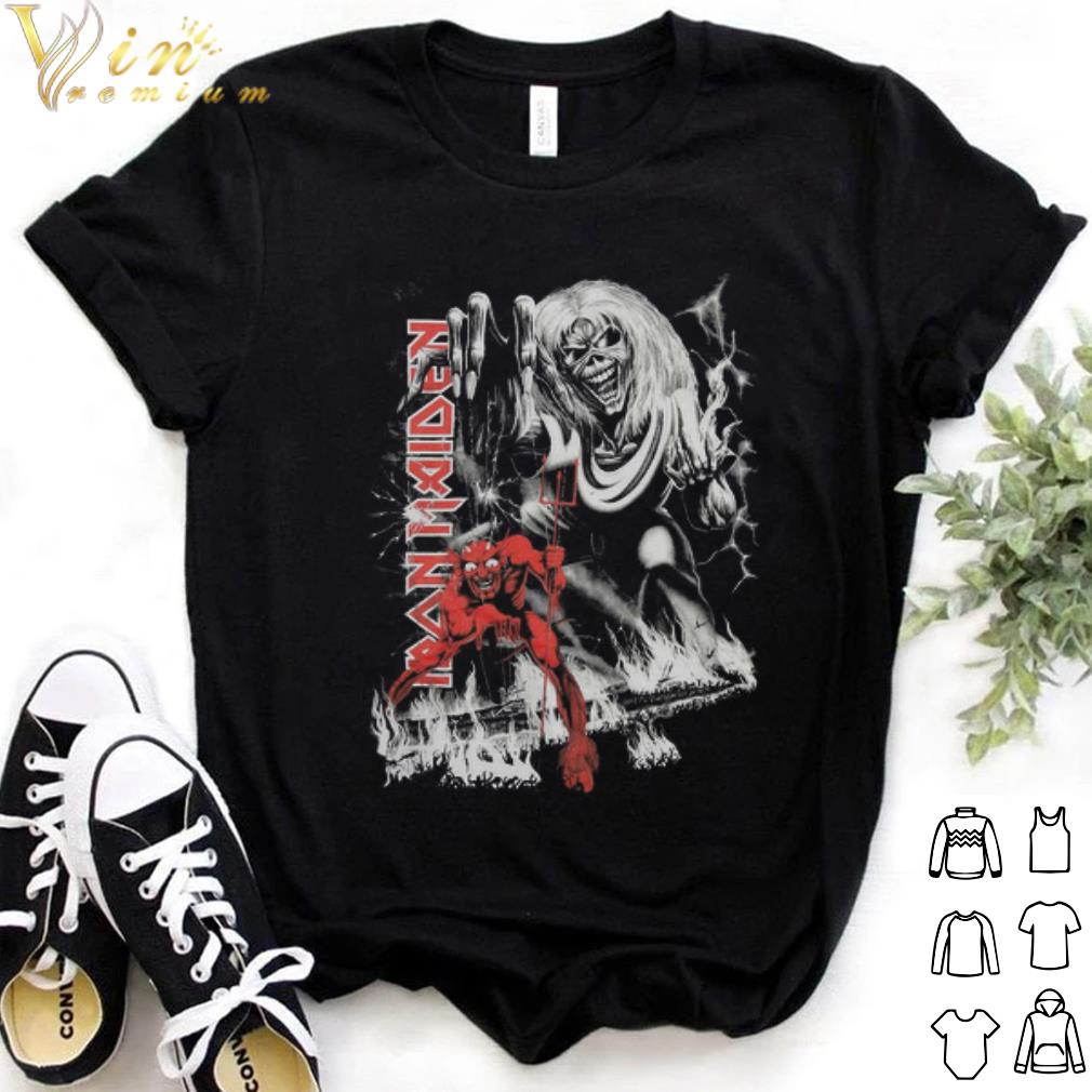 Original Iron Maiden Number Of The Beast Jumbo shirt 7