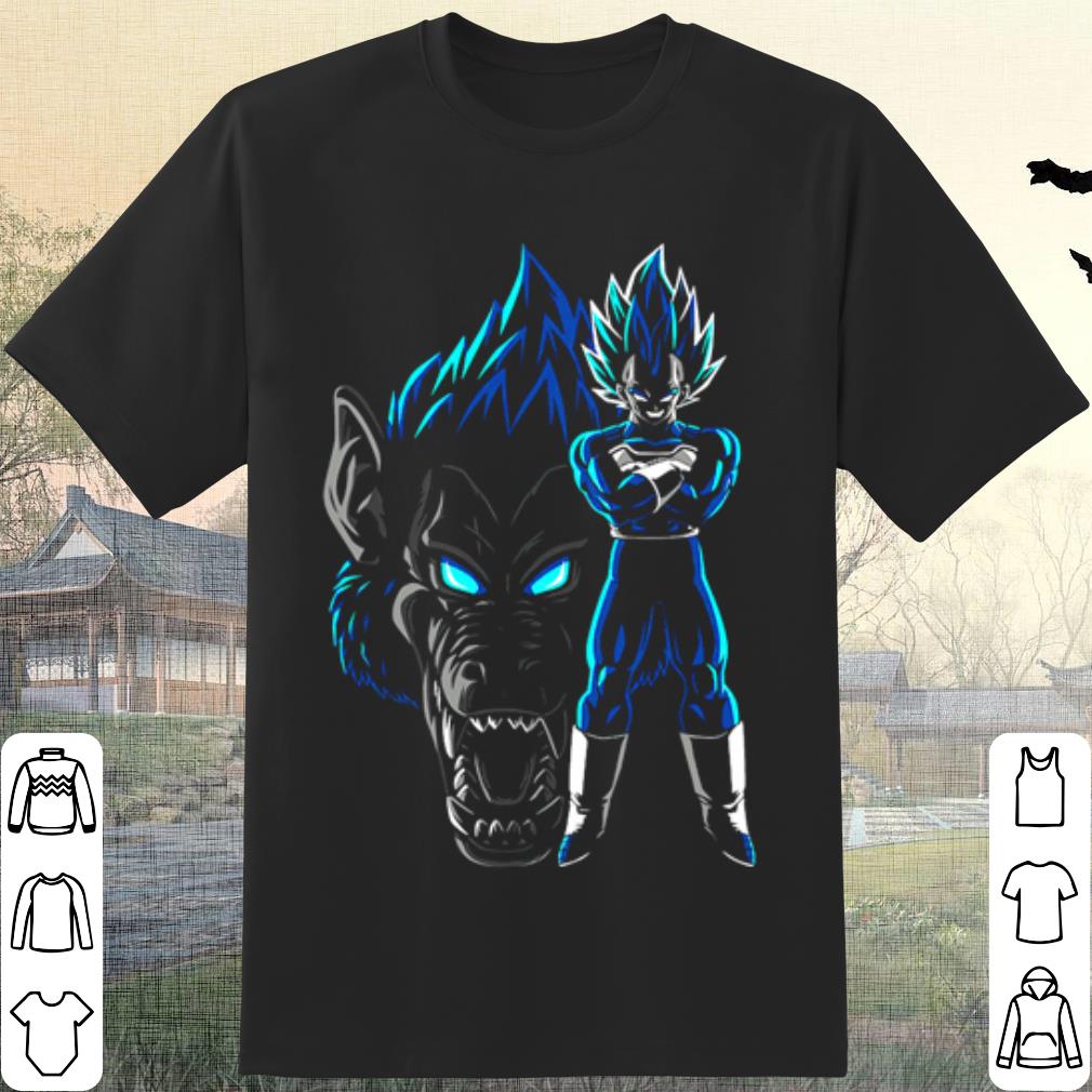 Original Dragon Ball Z Vegeta Oozaru Vegeta blue shirt 6