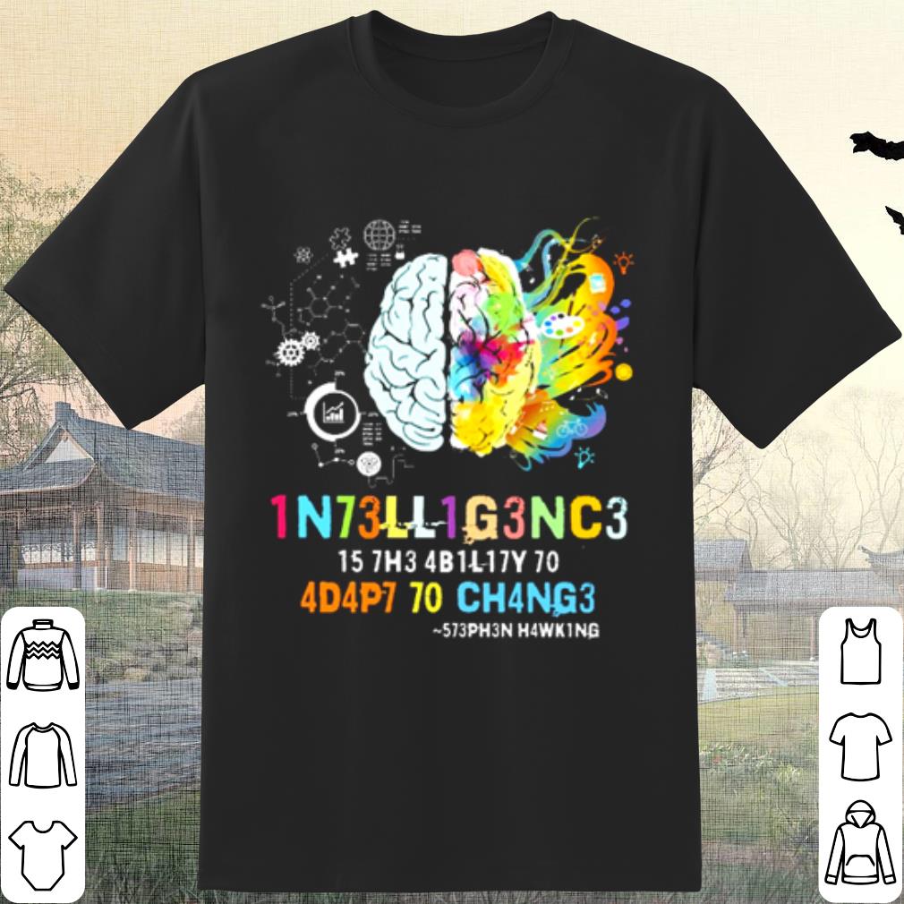 Original Brain 1N73LL1G3NC3 15 7H3 4B1L17Y 50 shirt 6