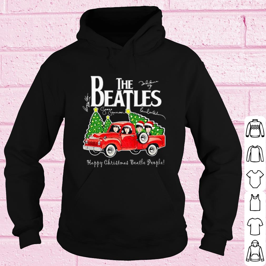 Cool The Beatles Happy Christmas beatle people Signature shirt 10 Cool The Beatles Happy Christmas beatle people Signature shirt