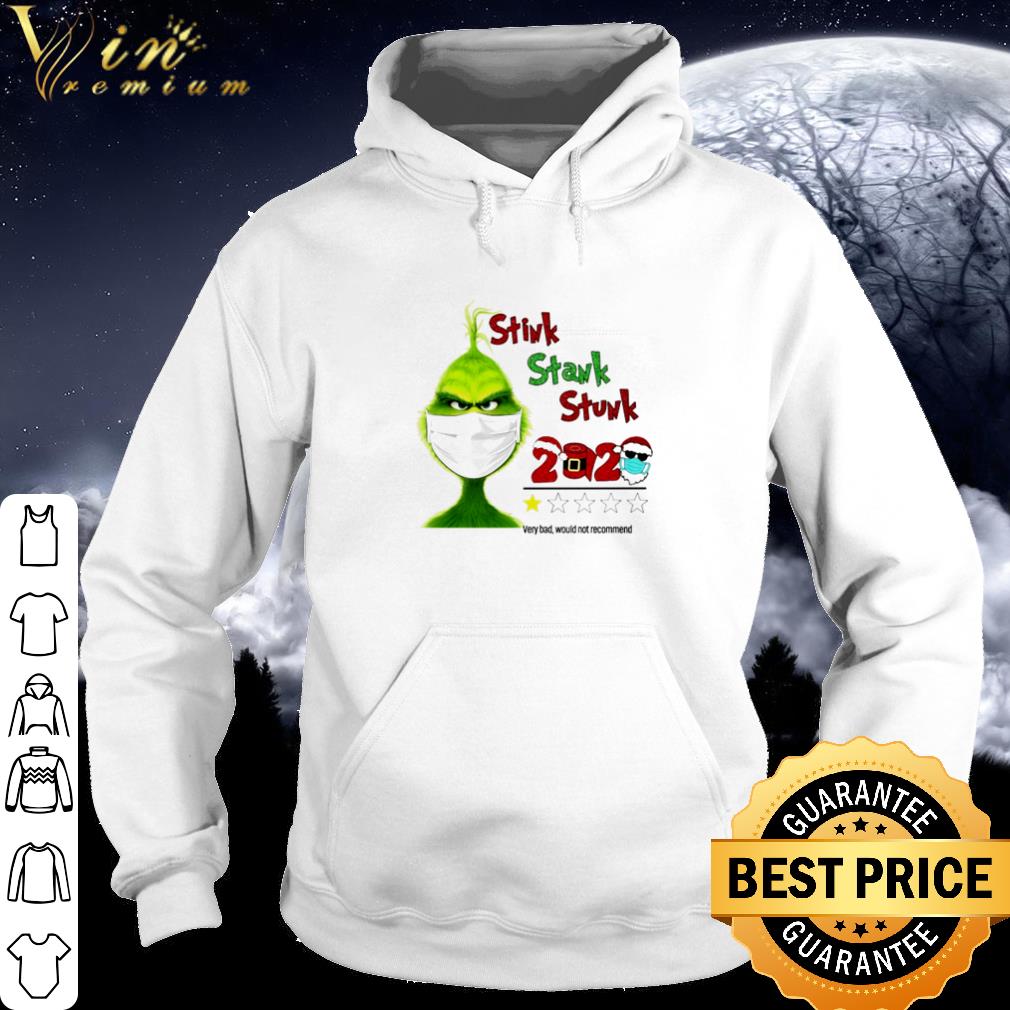 Grinch face mask stink stank stunk 2020 very bad shirt 10 Grinch face mask stink stank stunk 2020 very bad shirt
