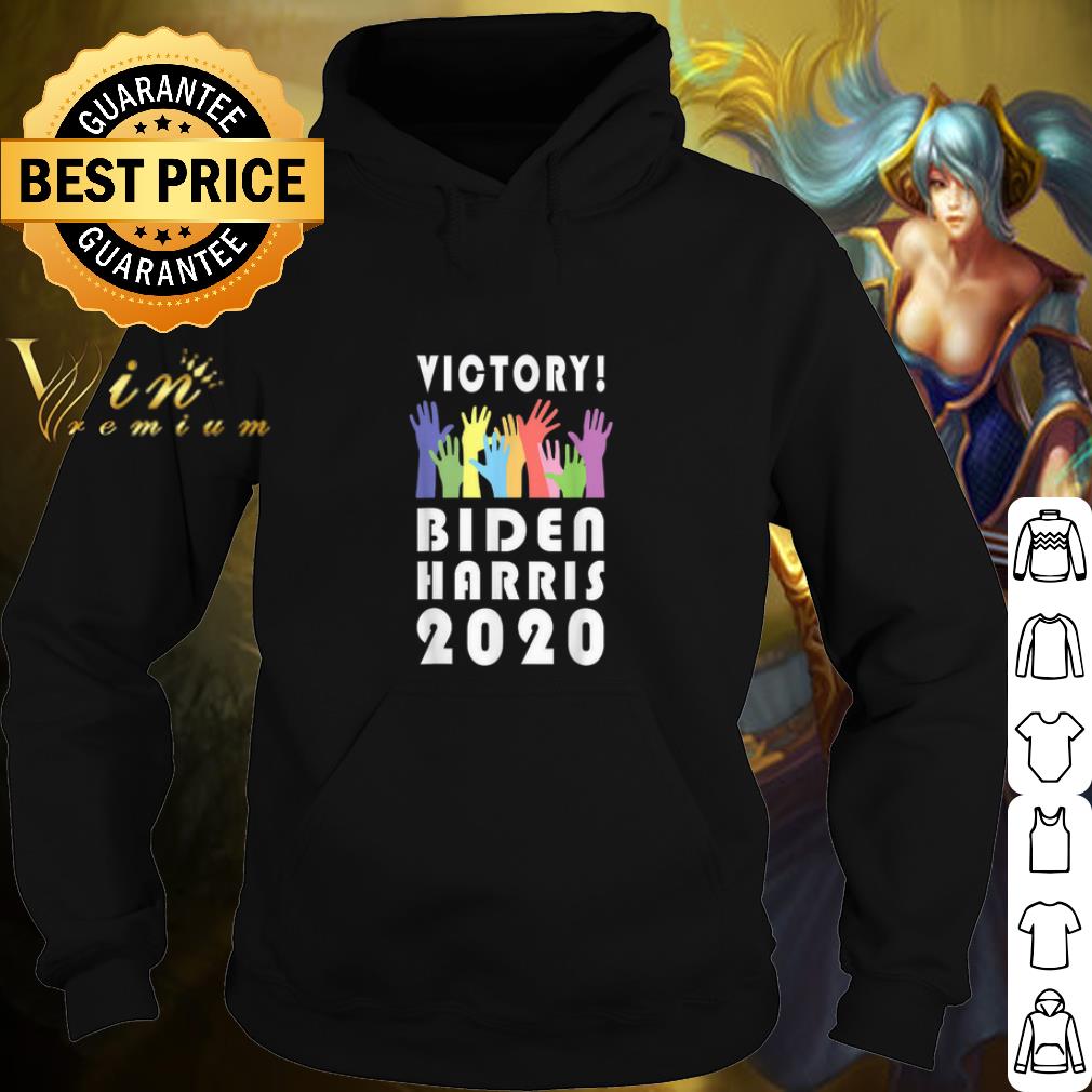 Best LGBT hand Victory Biden Harris 2020 shirt