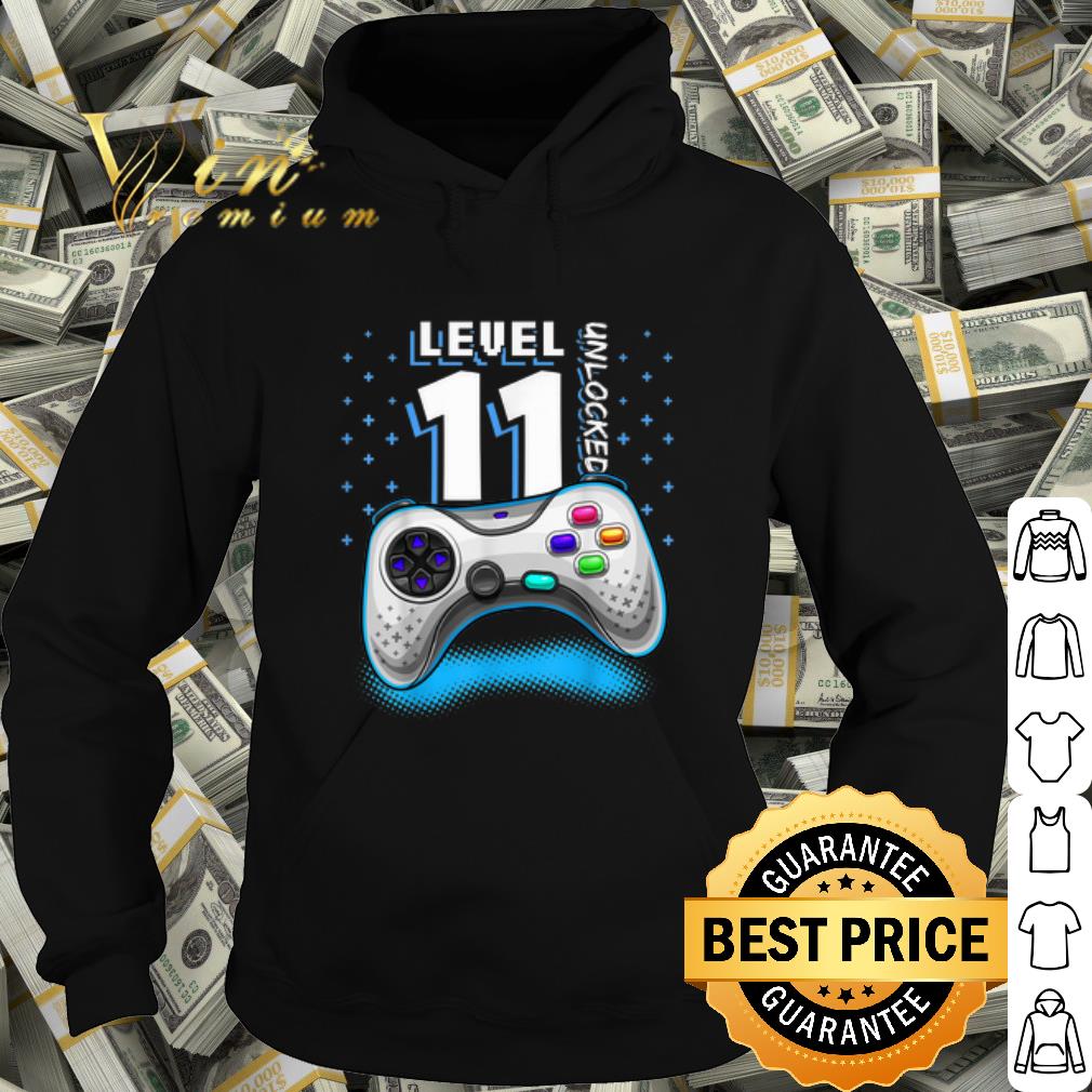Official Level 11 Unlocked Video Game Birthday Gift Boys shirt 10 Official Level 11 Unlocked Video Game Birthday Gift Boys shirt